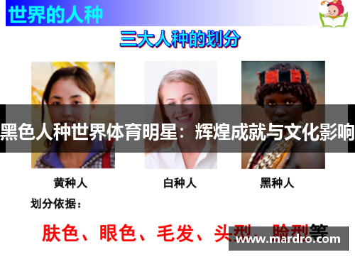 黑色人种世界体育明星：辉煌成就与文化影响